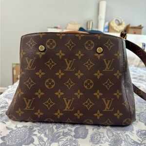 Louis Vuitton Dark Brown Monogram Satchel